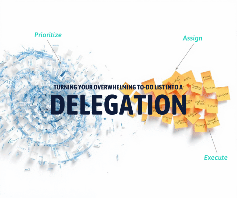 Turning Your Overwhelming To-Do List Into a Delegation Machine