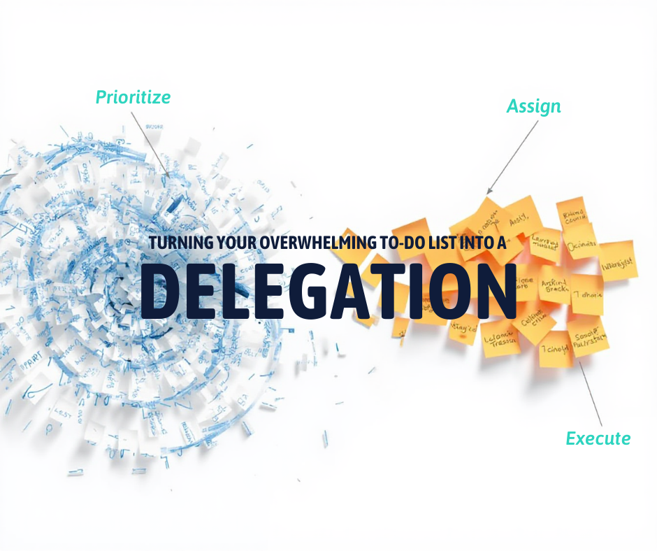 Turning Your Overwhelming To-Do List Into a Delegation Machine