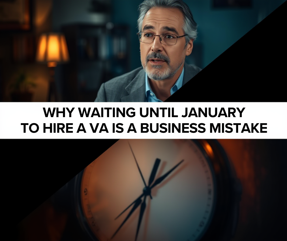 Why Waiting Until January to Hire a VA Is a Business Mistake