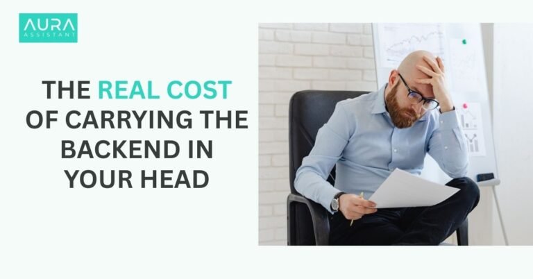 The Real Cost of Carrying the Backend in Your Head