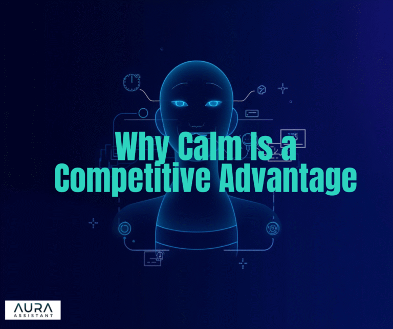 Why Calm Is a Competitive Advantage